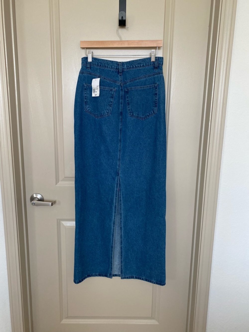Long Denim Skirt by Forever 21., in Classic Blue. Size Medium. NWT - Picture 2 of 12